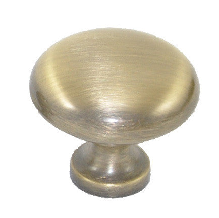 Zinc Alloy Cabinet Drawer Handle Knob - Brushed