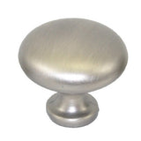 Zinc Alloy Cabinet Drawer Handle Knob - Brushed
