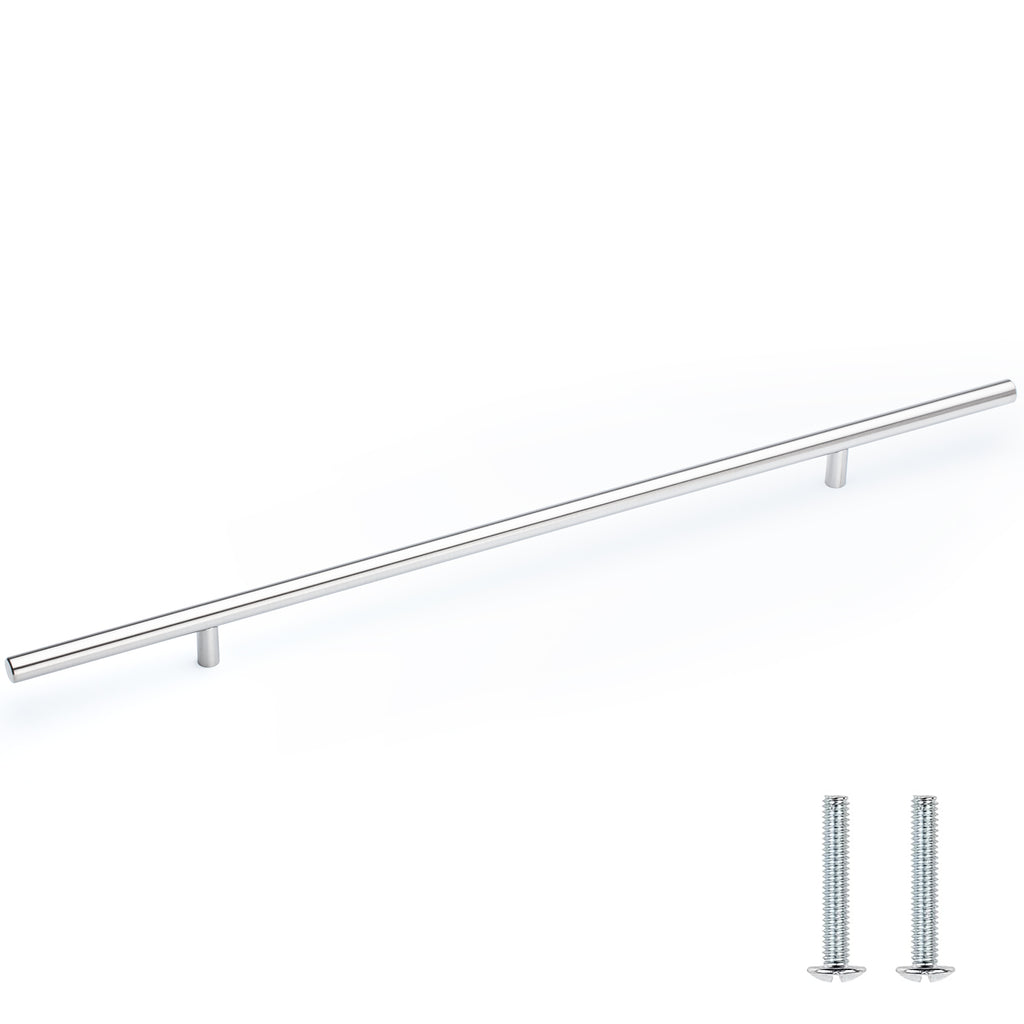 Solid Round Stainless Steel T Bar Handle Pandora Hardware