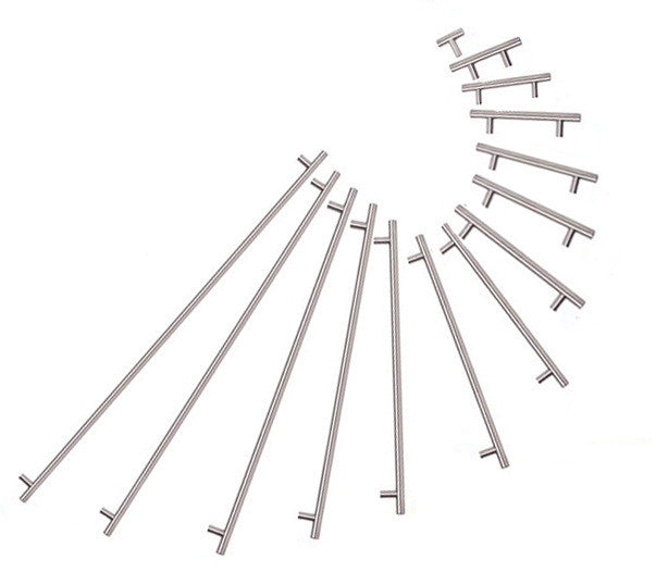 Solid Round Stainless Steel T Bar Handle Pandora Hardware