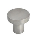 Solid Stainless Steel Handle Knob  - Brushed